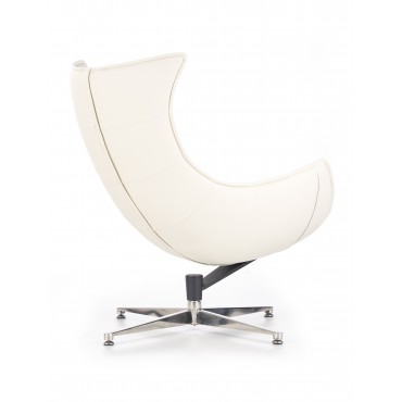 LUXOR fotel wypoczynkowy biały (1p 1szt) - Halmar