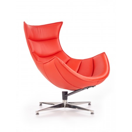 LUXOR fotel wypoczynkowy czerwony (1p 1szt) - Halmar