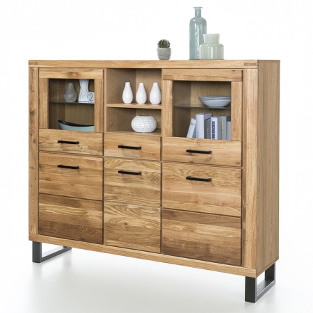 Witryna 2345 Wzgórze Solidwood Witryna 2345 Wzgórze Solidwood