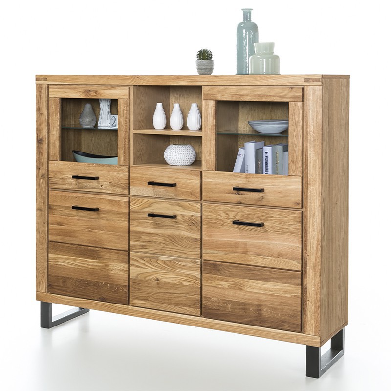 Witryna 2345 Wzgórze Solidwood Witryna 2345 Wzgórze Solidwood