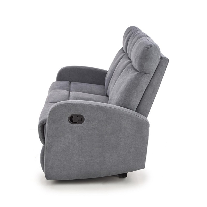 SOFA OSLO 3S HALMAR CIEMNY POPIEL