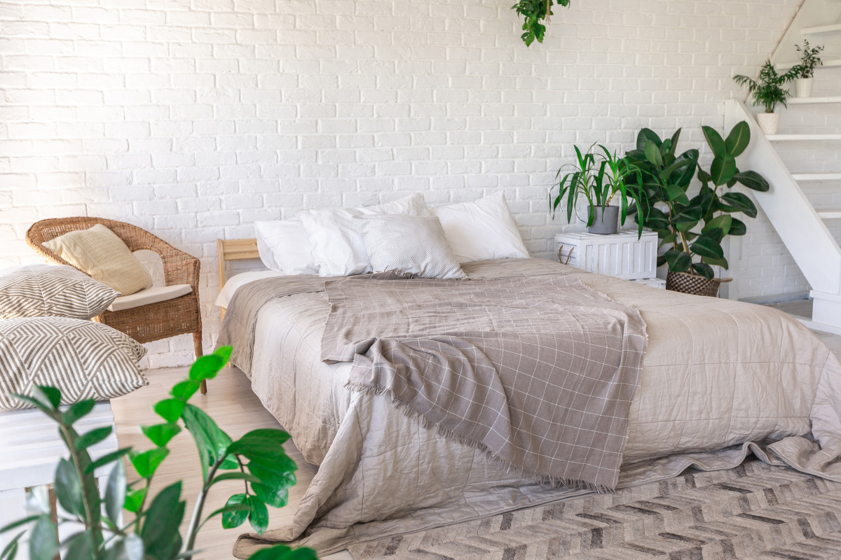 Sypialnia w stylu rustykalnym - aranżacja sypialni w rustykalnym stylu