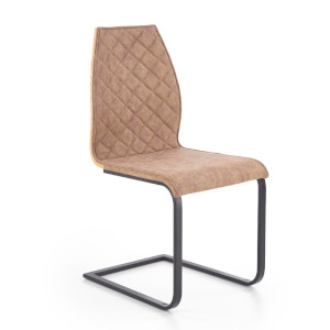 Krzesło K265 Halmar brązowy-dąb złoty