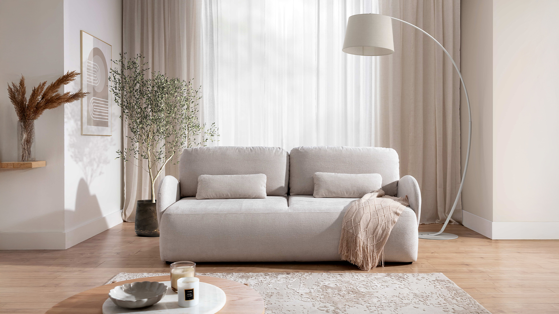 Kanapa Dinel z funkcją spania