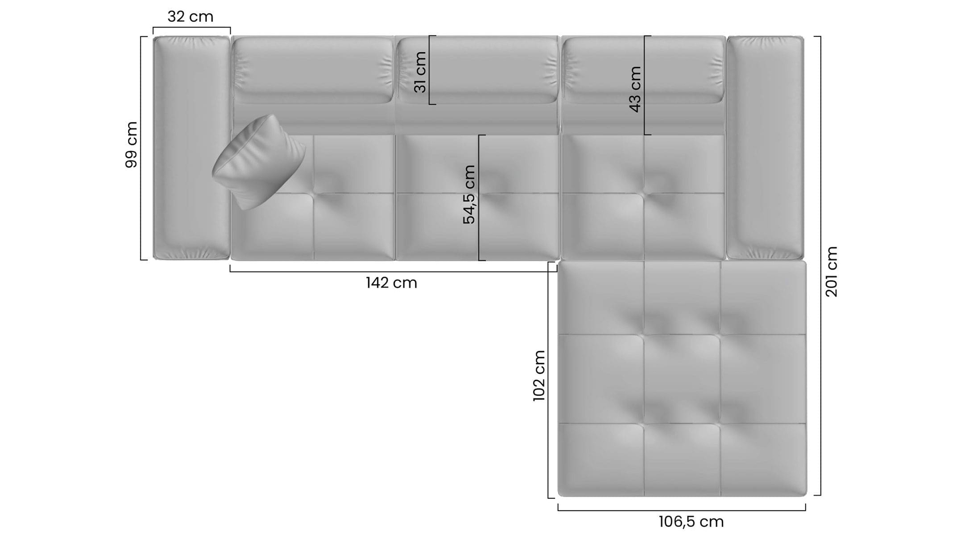 Narożnik Annabelle L II