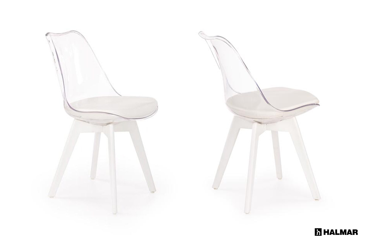 Krzesło K245 Halmar białe