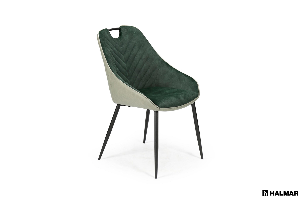 Krzesło K412 Halmar zielone