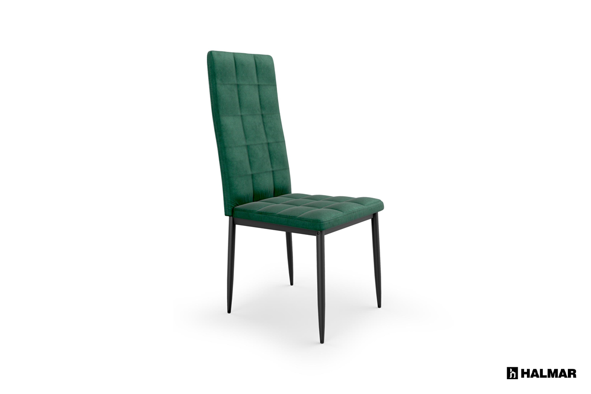 Krzesło K415 Halmar ciemno zielone