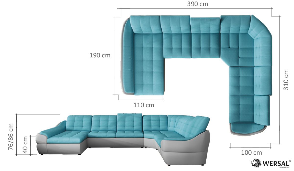 Narożnik Infinity XL Wersal
