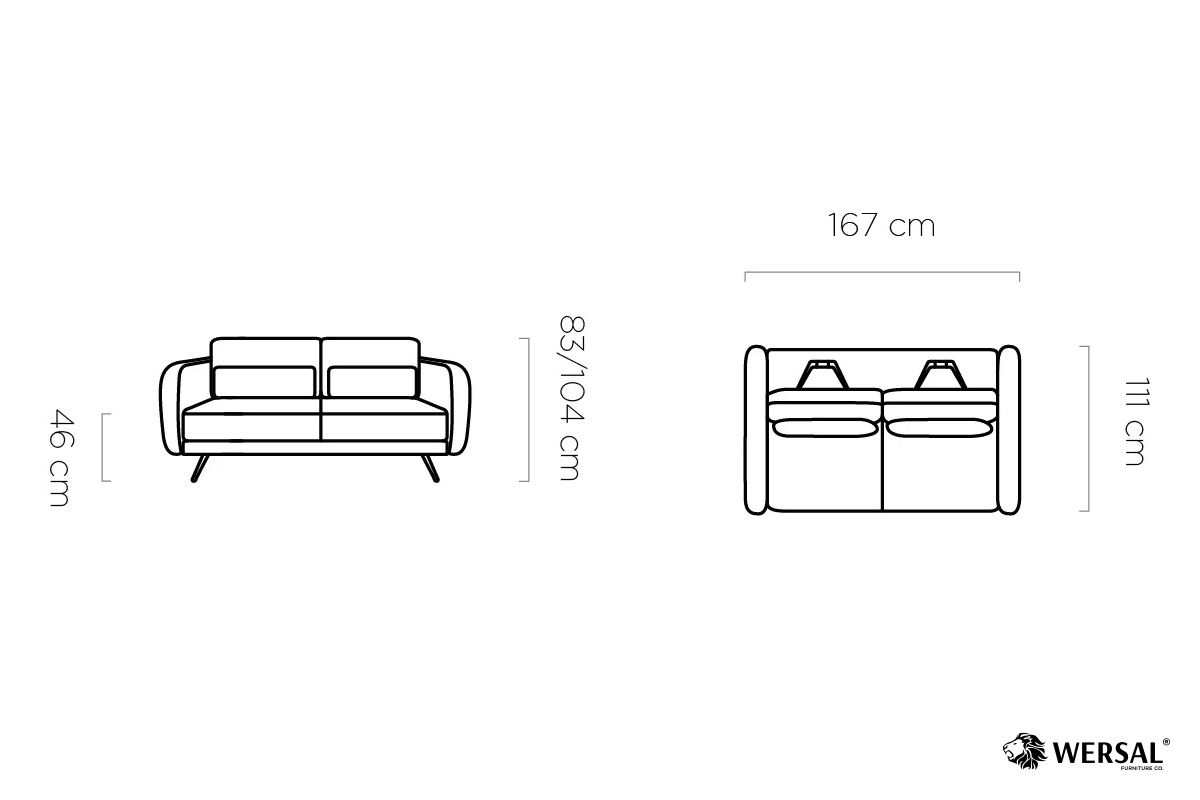 Sofa Ilusio 2 Wersal